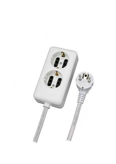 2Way socket with cable